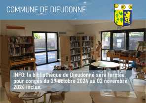 Fermeture bibliothèque